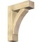 Ekena Millwork Thorton Block Rough Sawn Bracket w/ Offset Brace, Douglas Fir, 8"W x 26"D x 34"H BKT0806X26X34THR05RDF - alternate 1